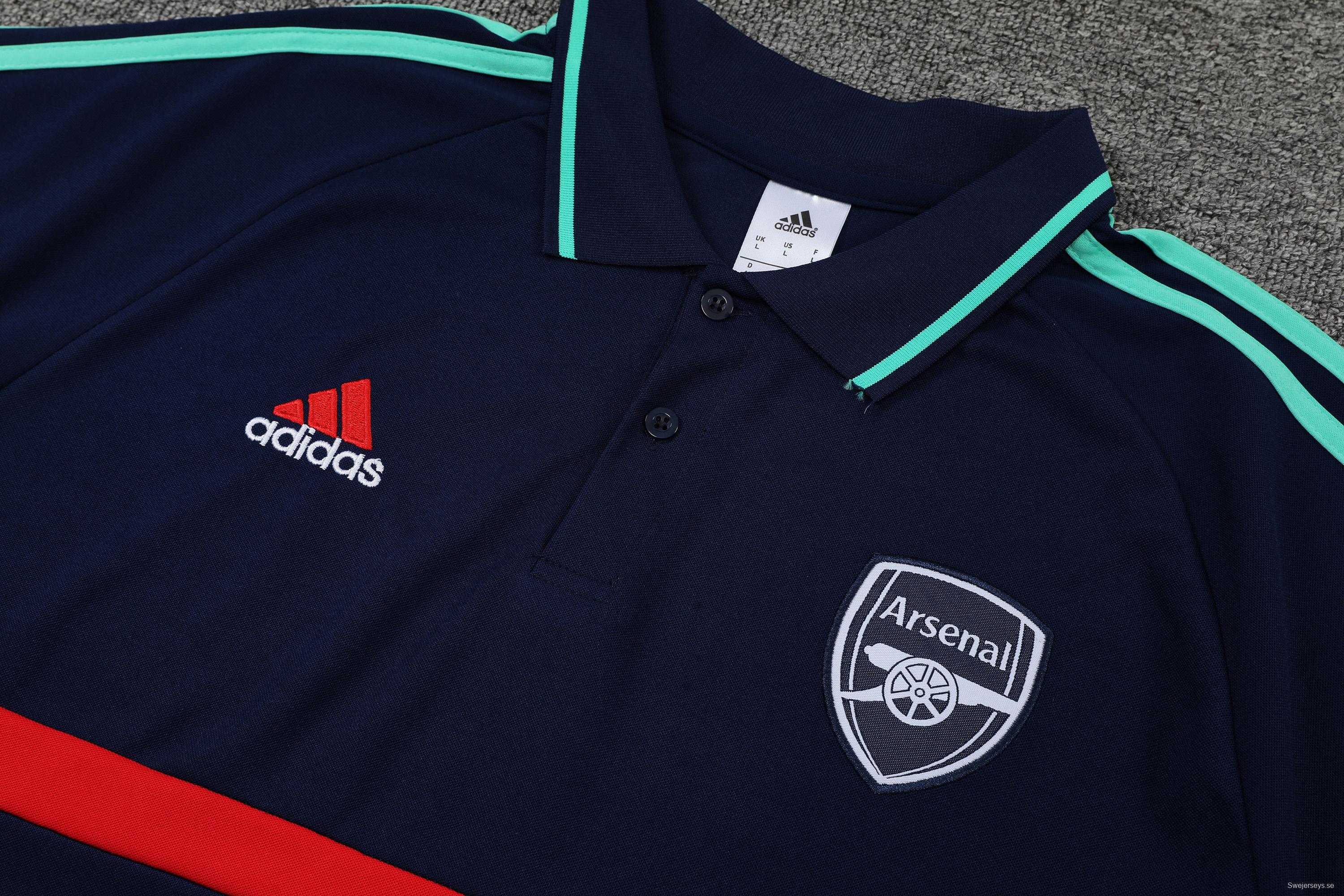 Arsenal POLO kit royal blue (not available for separate sale)