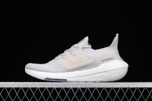 Adidas Ultra Boost 21 Consortium FY0556 Das new thick-soled popcorn running shoes