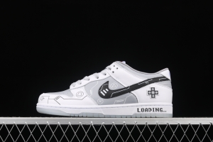 NIKE DUNK low Video Game video game theme SB rebound fashion casual board shoes DD1768-400