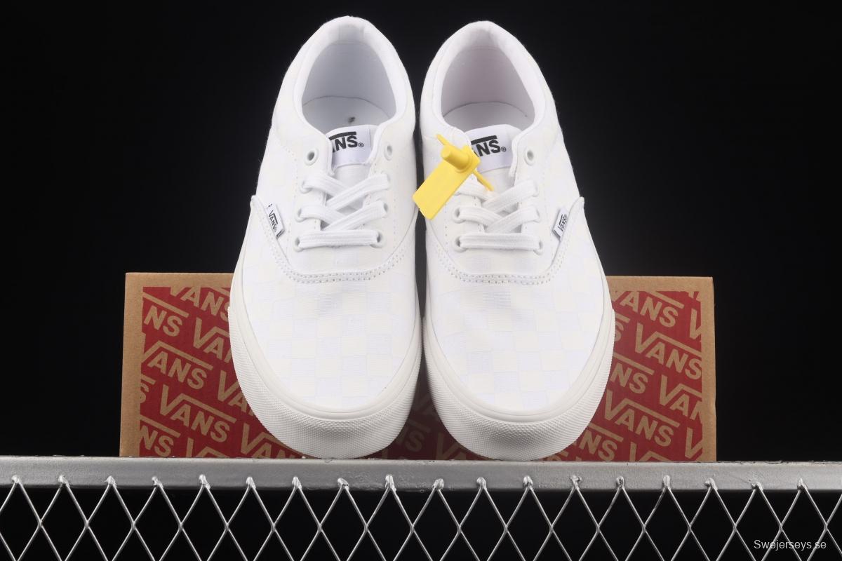 Vans Style 36 Milk White Chess Lattice low-top casual board shoes VN0A3WN3VEE