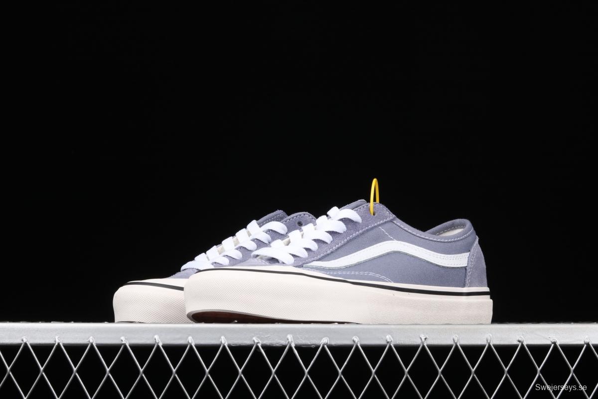 Vans Style 36 Decon SF Vance blue-gray half-moon Baotou vulcanized canvas shoes VN0A3MVLK0B