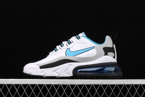 NIKE Air Max 270React new high-frequency mesh function half-palm air cushion cushioning running cloth shoes CT1280-101