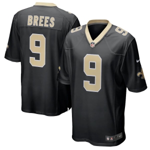 Men's Drew Brees Black Player Limited Team Jersey