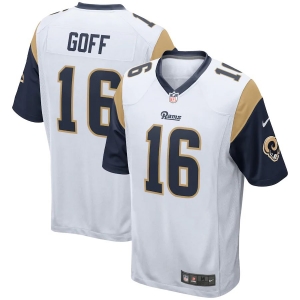 Men's Jared Goff White Player Limited Team Jersey