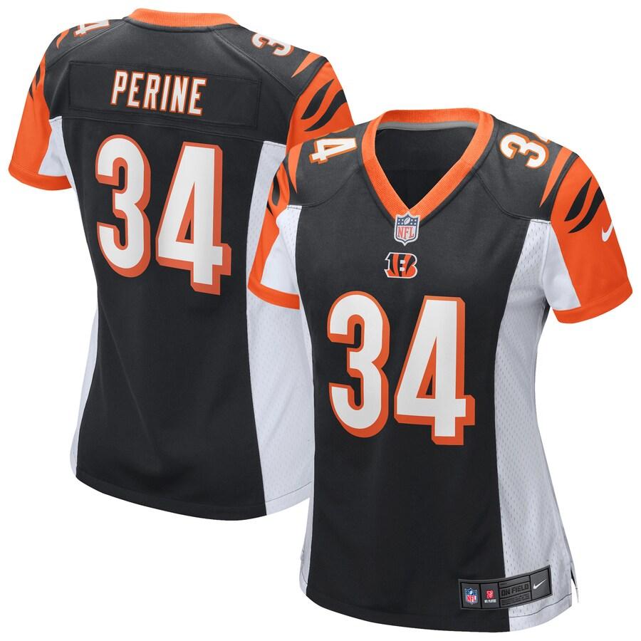 Women's Samaje Perine Black Player Limited Team Jersey