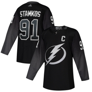 Youth Steven Stamkos Black Alternate Player Team Jersey