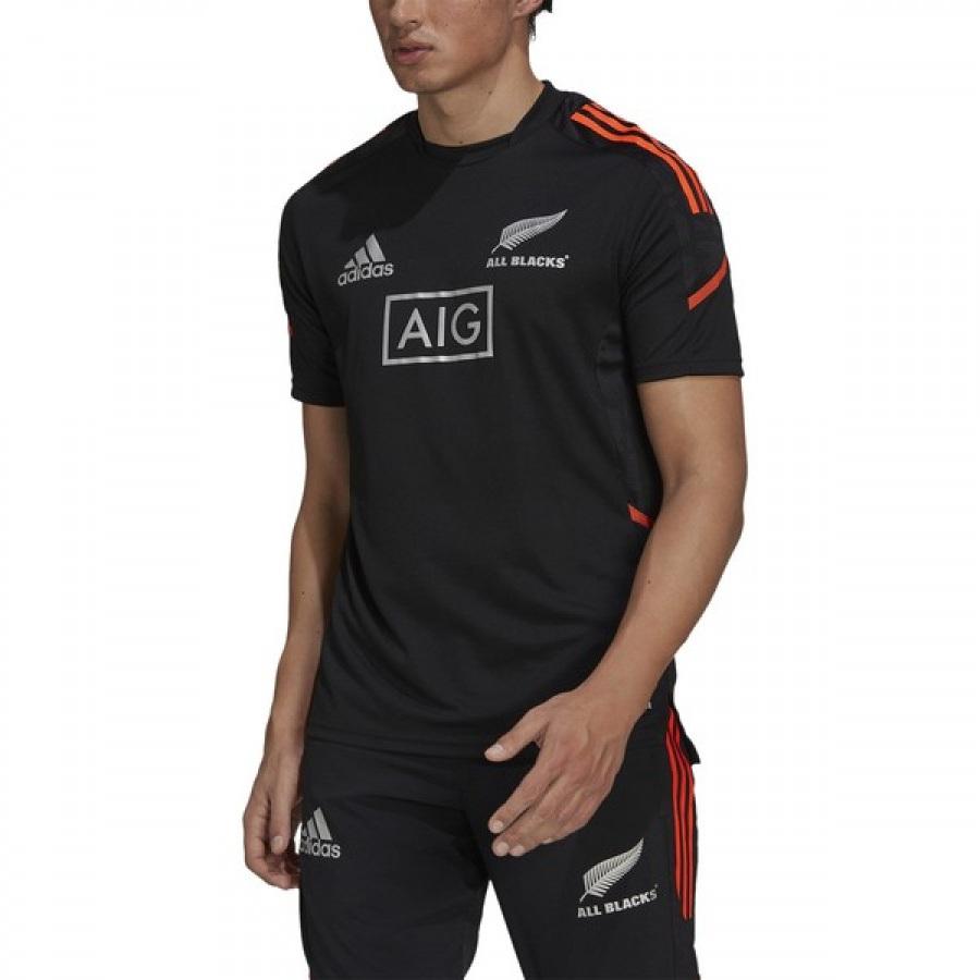 All Blacks 2021 Men's Performance Primeblue Black Jersey