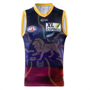 Brisbane Lions 2020 Men's Indigenous Football Guernsey