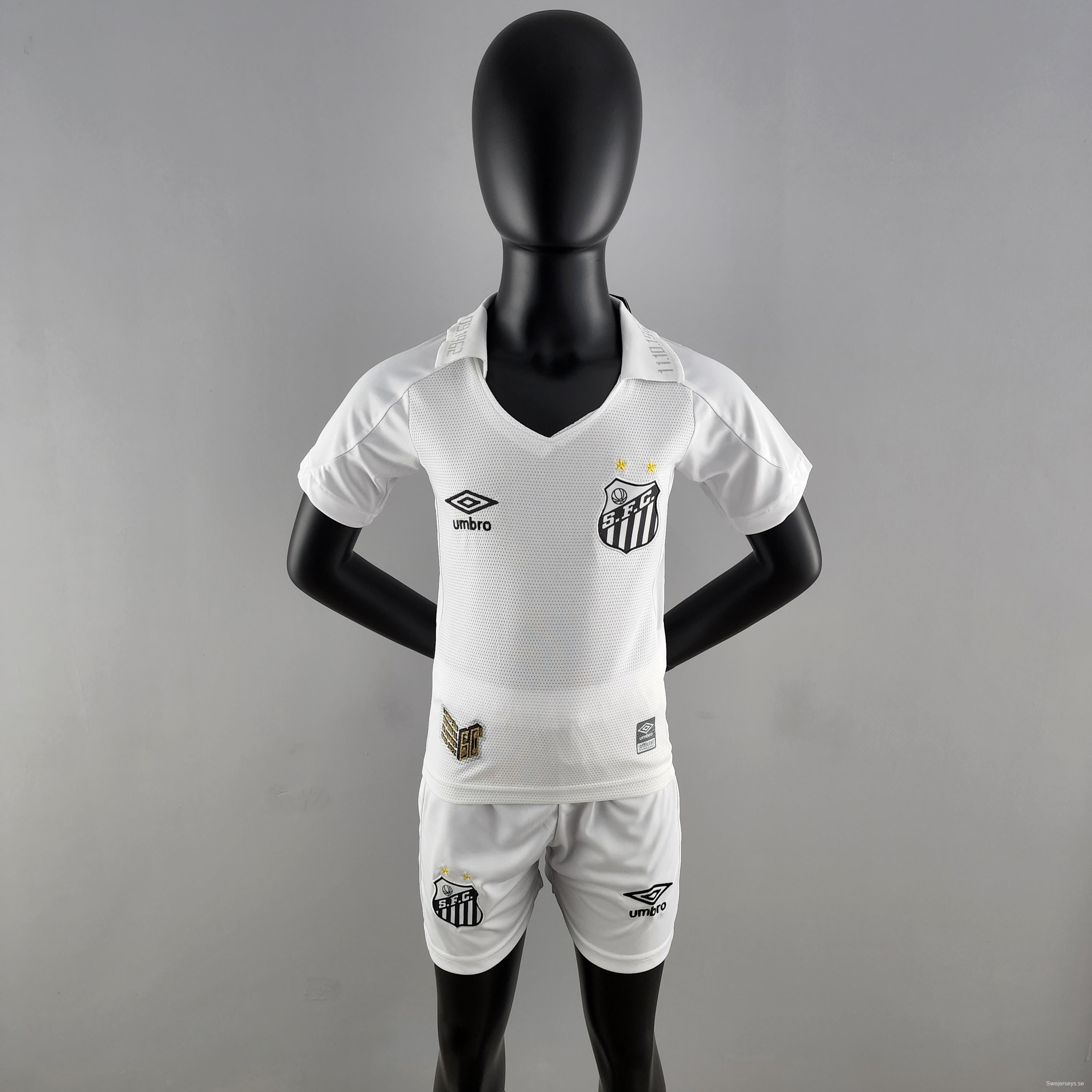 22/23 Santos Kids Home Size 16-28 Soccer Jersey