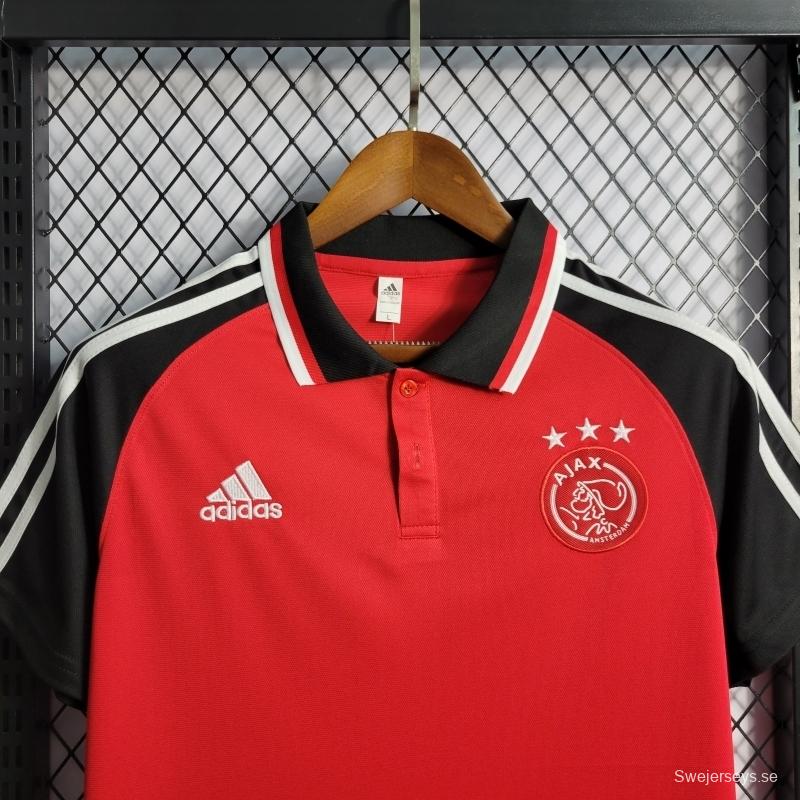 22/23 Ajax Red POLO Shirts