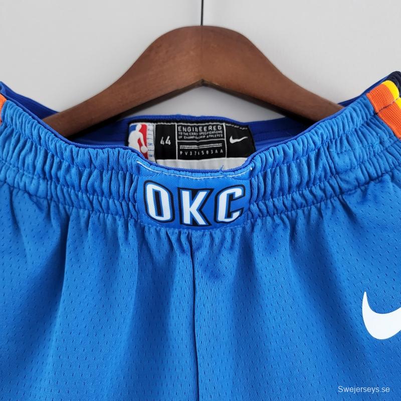 Oklahoma City Thunder NBA Shorts Blue