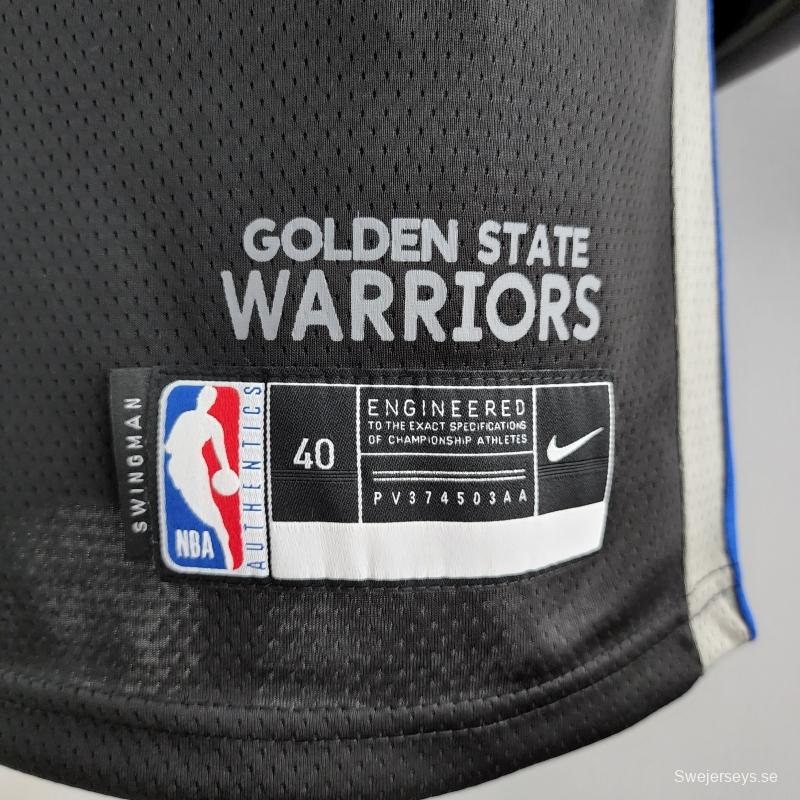 2020 Curry#30 Warriors City Edition Black And Grey NBA Jersey