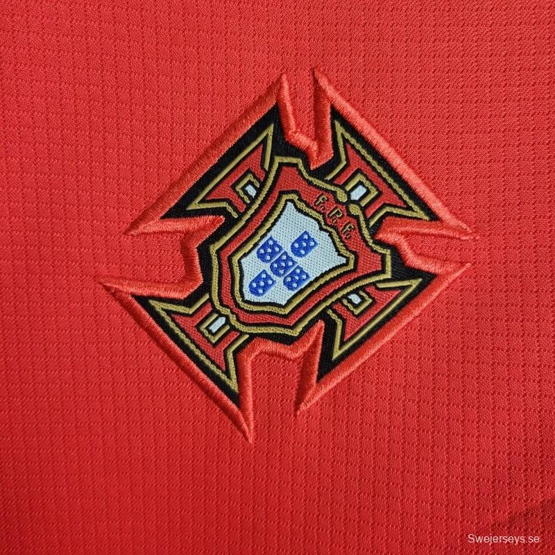 2024 Kids Portugal Home Jersey