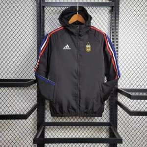 2024 Argentina Black Windbreaker