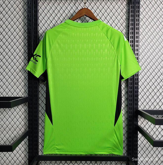 23/24 Manchester Untied Green Goalkeeper Jersey