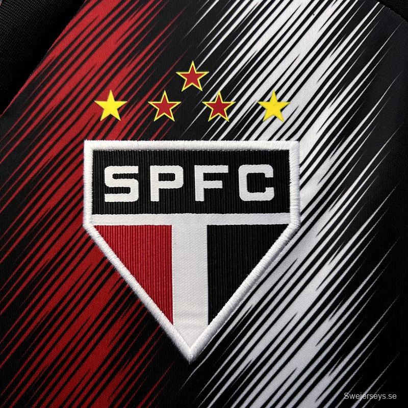 23/24 Sao Paulo Third Black Jersey