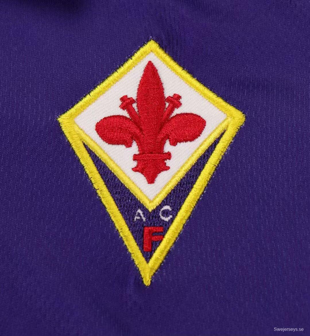 Retro Kids 99/00 Fiorentina Home Soccer Jersey